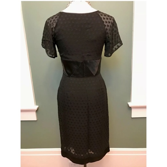 CATHERINE MALANDRINO Silk Short Sleeve Dress - Picture 6 of 7